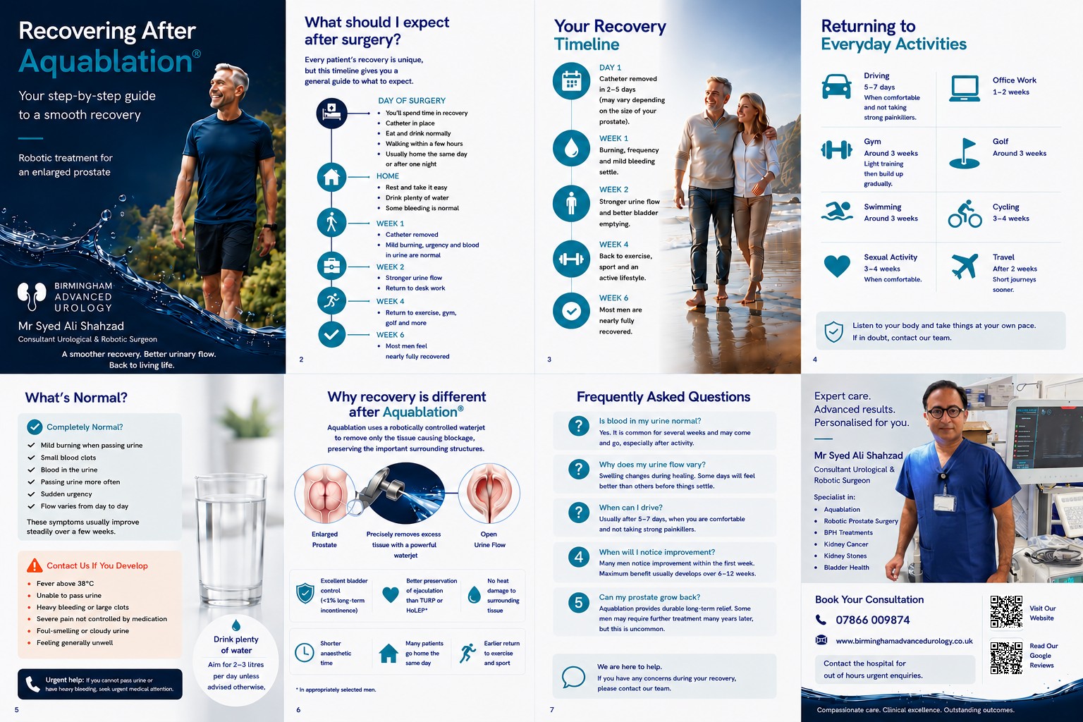 Recovering After Aquablation patient guide preview